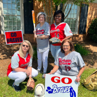 Cheraw employees dressed up for Spirit Week. 