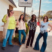 Lamar employees dressed up for Spirit Week. 